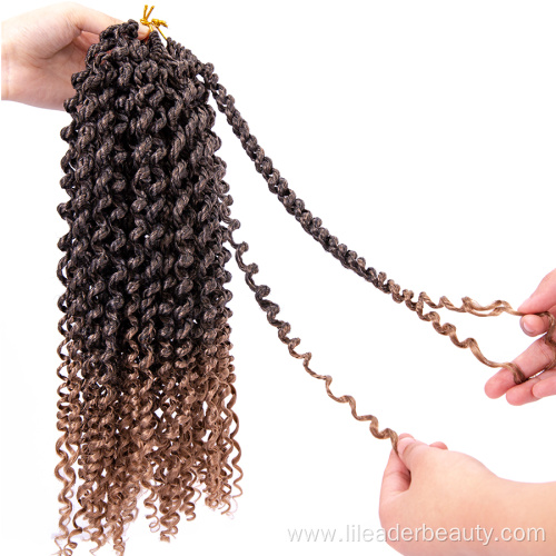 14inch 24Strands Synthetic Spring Twist Cruly For Passon